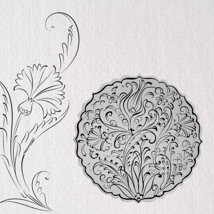 Turkish Ceramic Iznik Painting Class - Newcastle