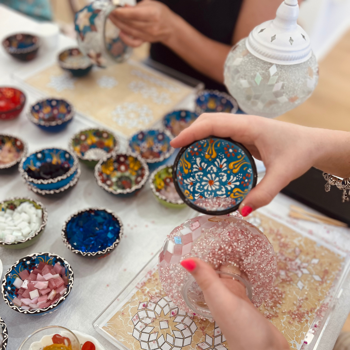 Turkish Mosaic Lamp Pop-up Class: Newcastle NSW