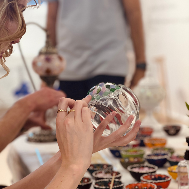 Turkish Mosaic Lamp Pop-up Class: Katoomba NSW