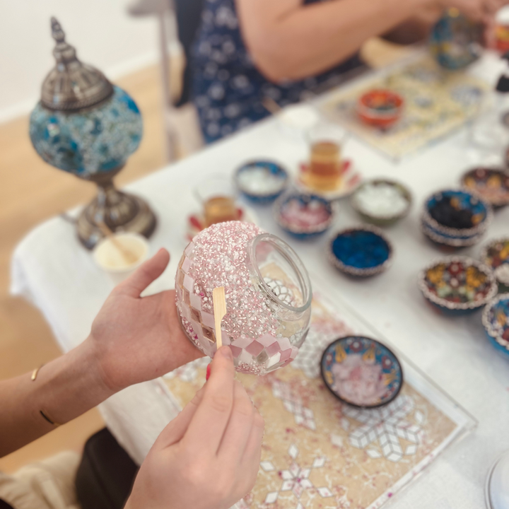 Turkish Mosaic Lamp Pop-up Class: Katoomba NSW