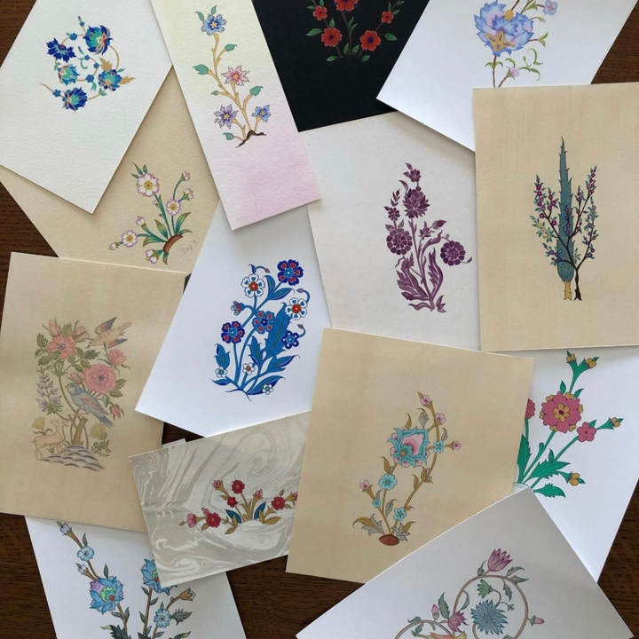 Watercolour Painting: Floral Motifs