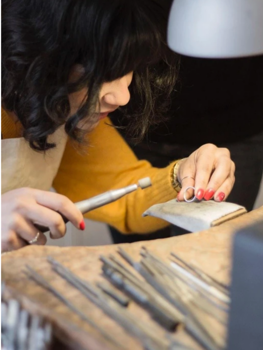 Gold or Silver Ring Making Class Learn how to make handmade jewellery ...