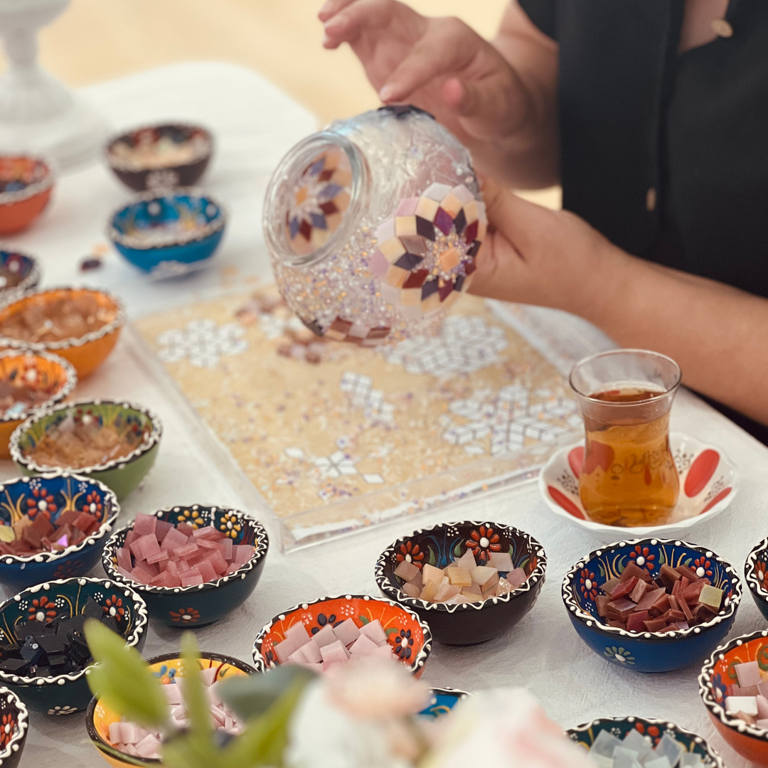 Turkish Mosaic Lamp Pop-up Class: Launceston TASMANIA