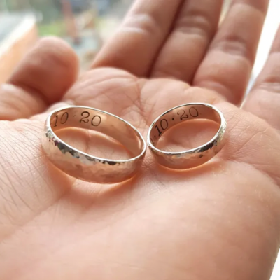 Couples Gold or Silver Ring Making Workshop - Sydney