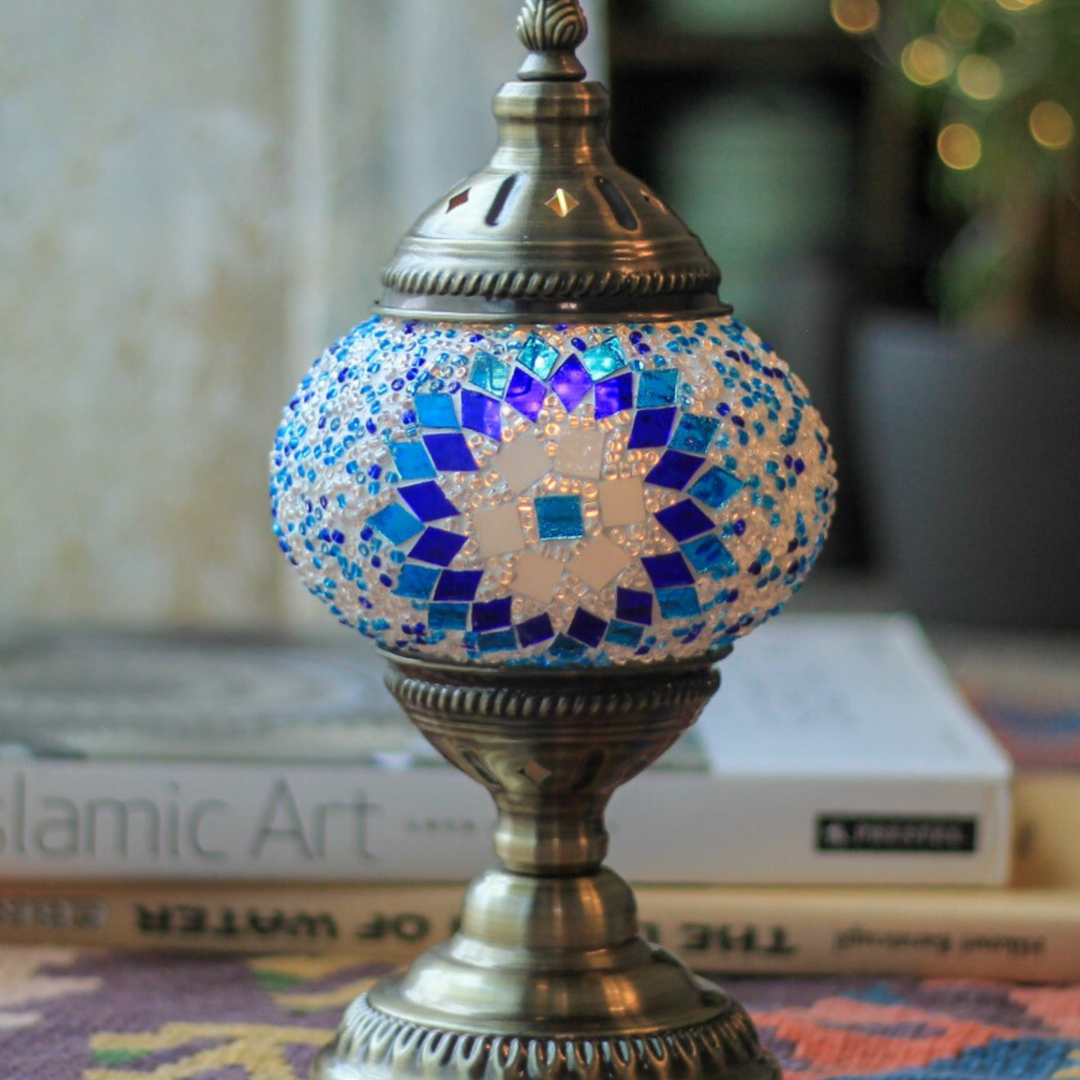 Turkish mosaic table Lamp: team-building events in Sydney, Newcastle and Canberra