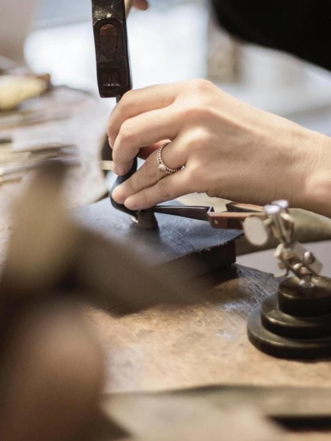 Gold or Silver Ring Making Class Learn how to make handmade jewellery ...