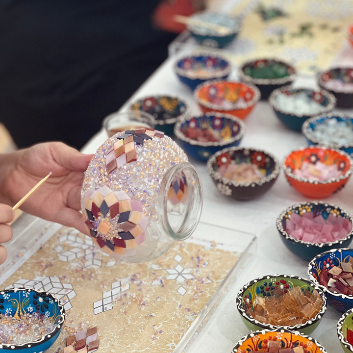 Turkish Mosaic Lamp Pop-up Class: Newcastle NSW